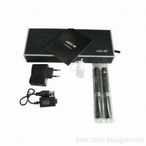 Electronic Cigarette, EGO-W Atomizer with drawer bag Packing, Small Kit with USB Charger